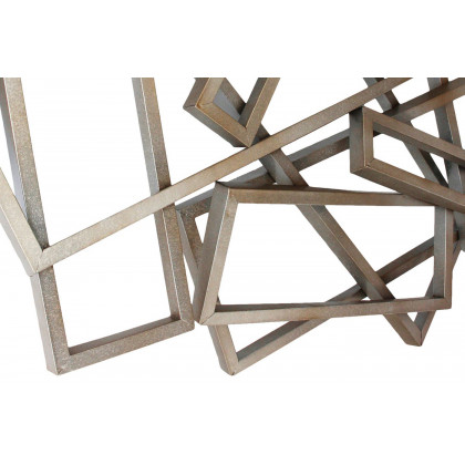 Moe's - Metal Rectangles Wall Decor