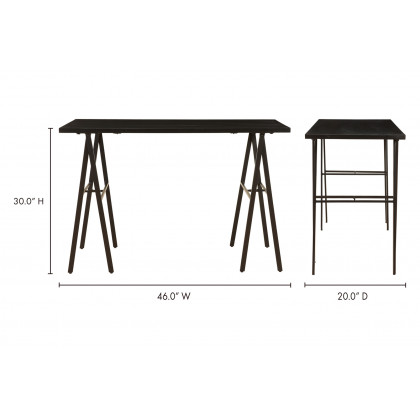 Moe's - Esme Desk in Black