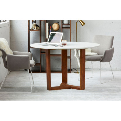 Moe's Jinxx Dining Table - White
