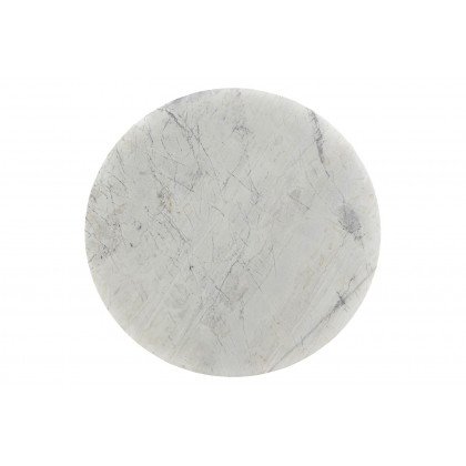 Moe's Jinxx Side Table - Charcoal Gray