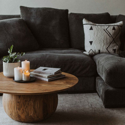 Moe's Bradbury Coffee Table - Natural, Small