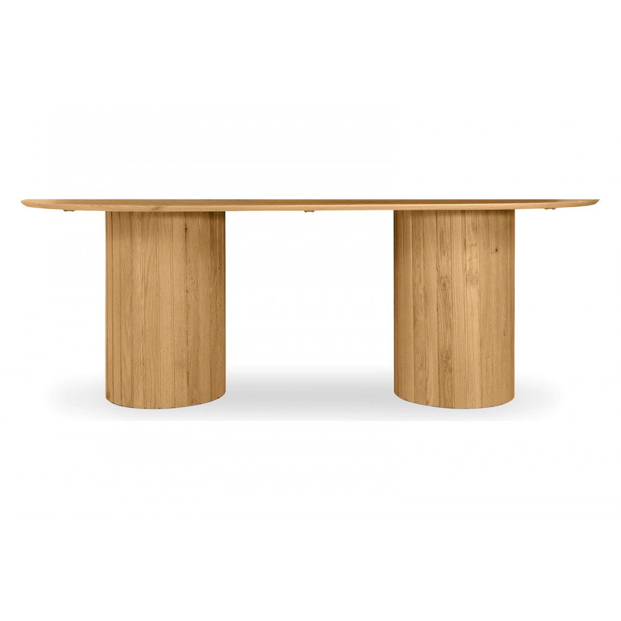 Moe's Povera Oval Dining Table - Natural