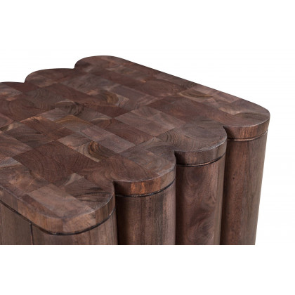 Moe's Punyo Punyo Accent Table - Espresso Brown