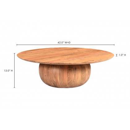 Moe's Bradbury Coffee Table - Natural, Large