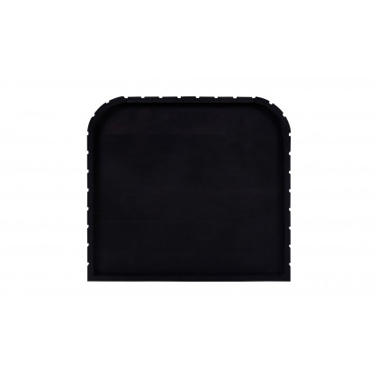 Moe's Povera Contemporary 2-Drawer Nightstand - Black