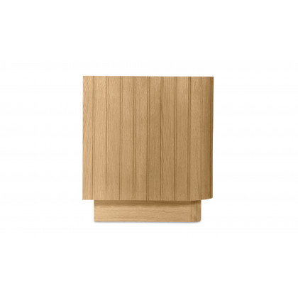 Moe's Povera Contemporary 2-Drawer Nightstand - Oak