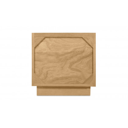 Moe's Povera Contemporary 2-Drawer Nightstand - Oak