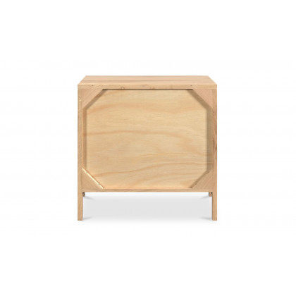 Moe's Teeda Contemporary Nightstand - Natural