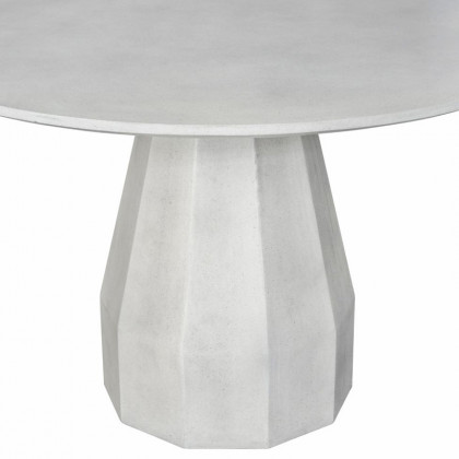 Moe's Templo Outdoor Dining Table - White