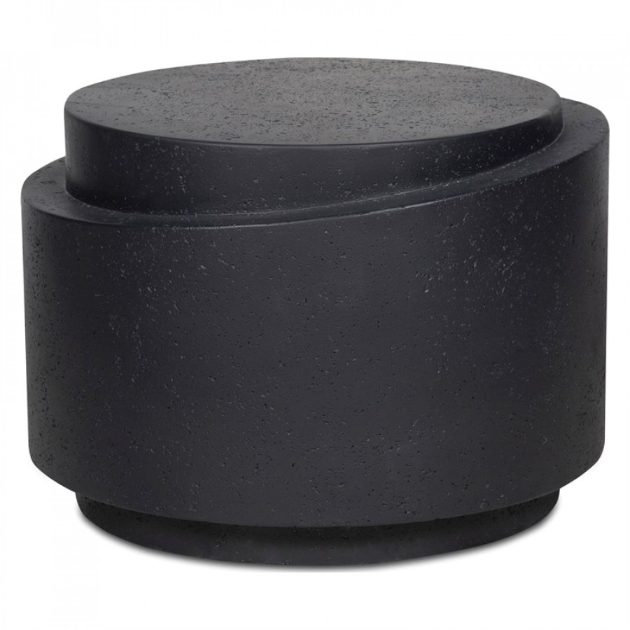 Moe's Cosmo Contemporary Outdoor Accent Table - Black