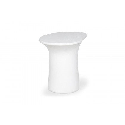Moe's Yumi Contemporary Outdoor Accent Table - White
