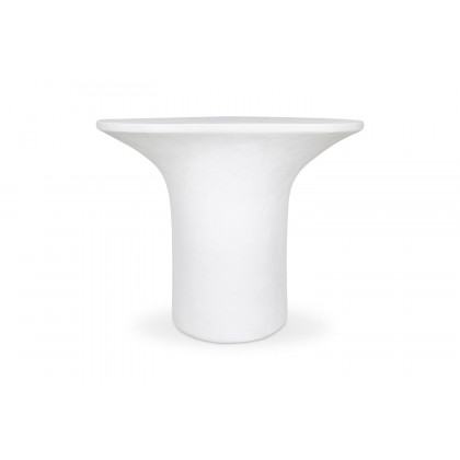 Moe's Yumi Contemporary Outdoor Accent Table - White