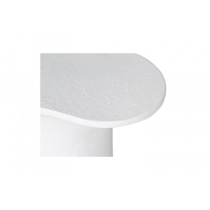 Moe's Yumi Contemporary Outdoor Accent Table - White