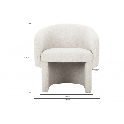 Moe's Franco Chair - Oyster
