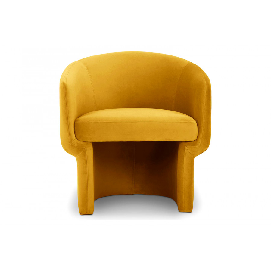 Moe's Franco Chair - Yellow