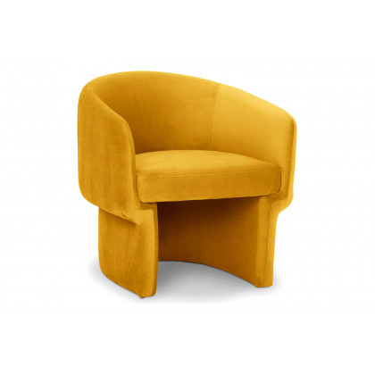 Moe's Franco Chair - Yellow