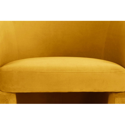 Moe's Franco Chair - Yellow