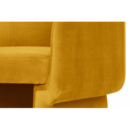 Moe's Franco Chair - Yellow