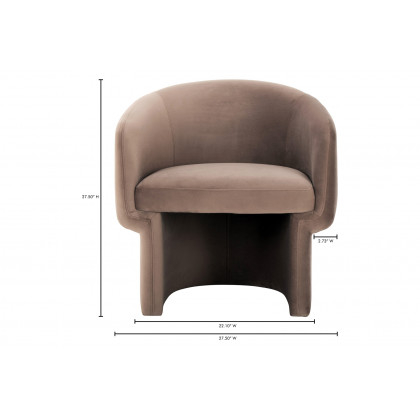Moe's Franco Chair - Muted Camel
