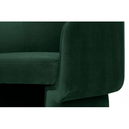 Moe's Franco Chair - Dark Green