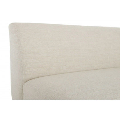 Moe's Yoon 2 Seat Sofa - Sweet Cream, Right Chaise