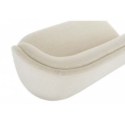 Moe's Yoon 2 Seat Sofa - Sweet Cream, Right Chaise
