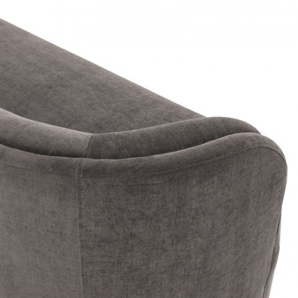Moe's Yoon 2 Seat Sofa - Umbra Gray, Left Chaise