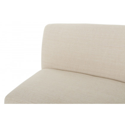 Moe's Yoon Slipper Chair - Sweet Cream