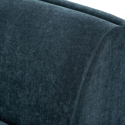 Moe's Yoon Slipper Chair - Nightshade Blue