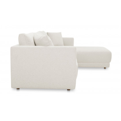 Moe's Bryn Rustic Right Facing Sectional - Oyster