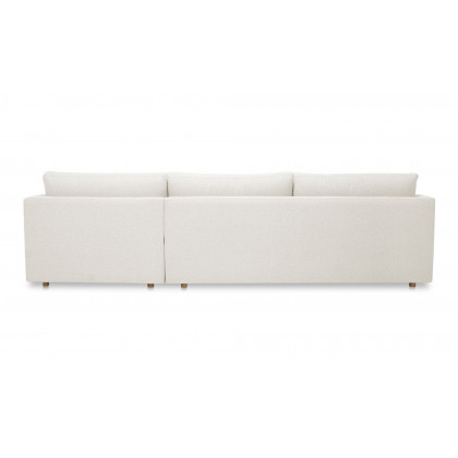 Moe's Bryn Rustic Right Facing Sectional - Oyster