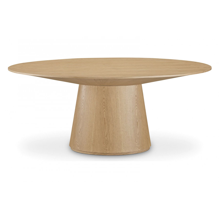 Moe's Otago Oval Dining Table - Oak, 71"