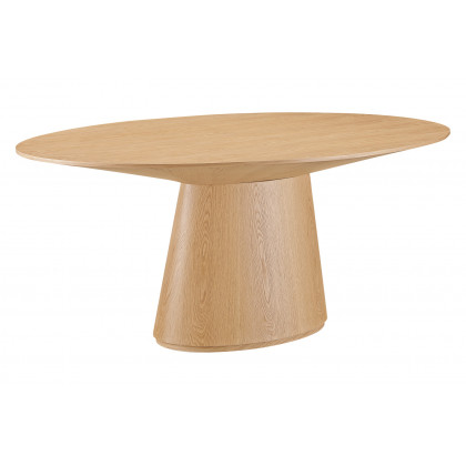 Moe's Otago Oval Dining Table - Oak, 71"