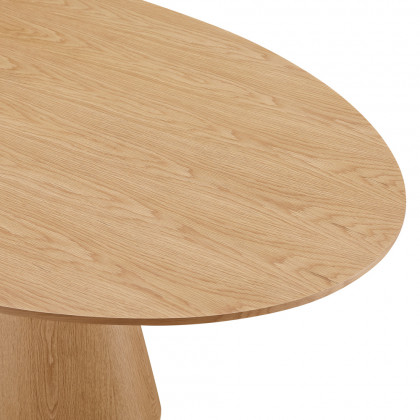 Moe's Otago Oval Dining Table - Oak, 71"
