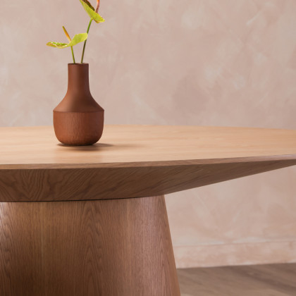 Moe's Otago Oval Dining Table - Oak, 71"