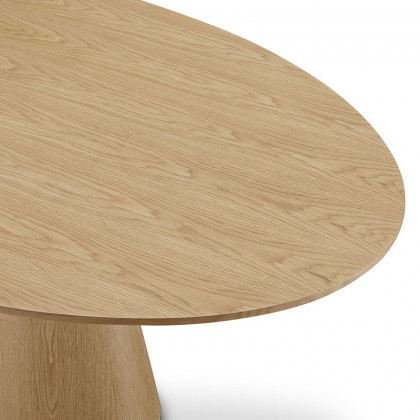Moe's Otago Oval Dining Table - Oak, 71"