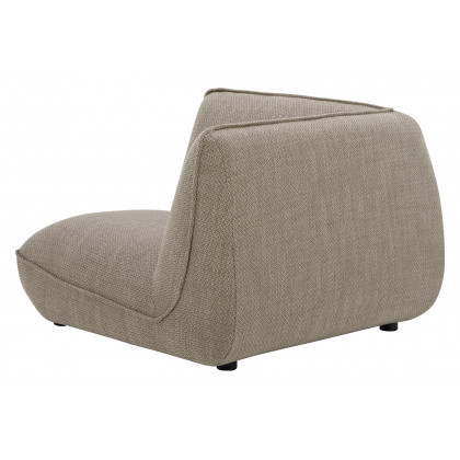 Moe's Zeppelin Corner Chair - Speckled Pumice