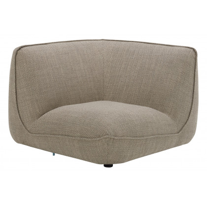 Moe's Zeppelin Corner Chair - Speckled Pumice