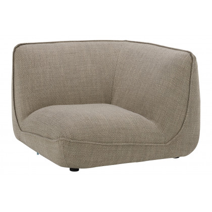 Moe's Zeppelin Corner Chair - Speckled Pumice