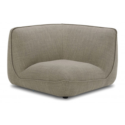 Moe's Zeppelin Corner Chair - Speckled Pumice
