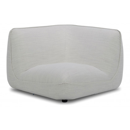 Moe's Zeppelin Corner Chair - Stone White