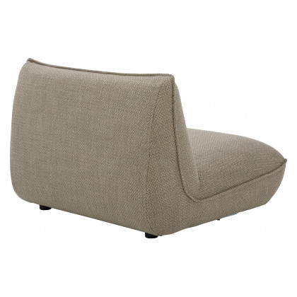 Moe's Zeppelin Slipper Chair - Speckled Pumice