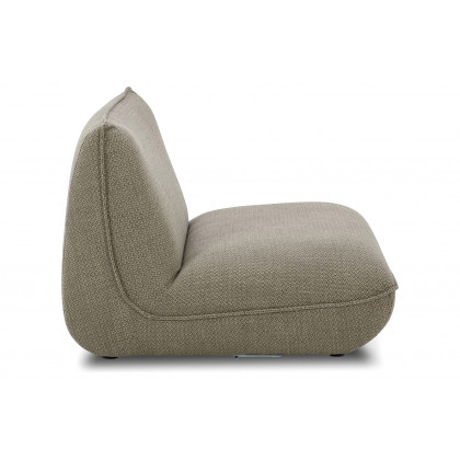 Moe's Zeppelin Slipper Chair - Speckled Pumice