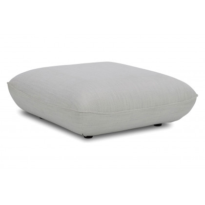 Moe's Zeppelin Ottoman - White