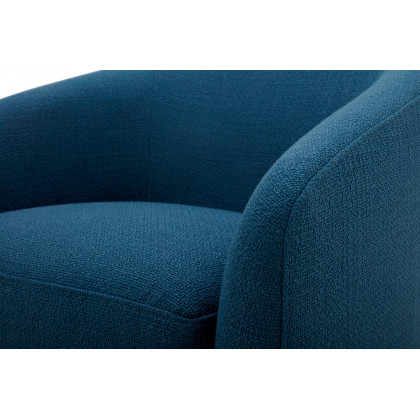 Moe's Oscy Swivel Chair - Dark Atlantic
