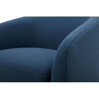 Moe's Oscy Swivel Chair - Dark Atlantic