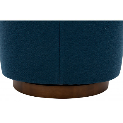Moe's Oscy Swivel Chair - Dark Atlantic