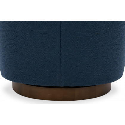 Moe's Oscy Swivel Chair - Dark Atlantic