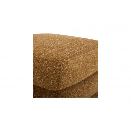 Moe's Lowtide Contemporary Straight Ottoman - Amber Glow