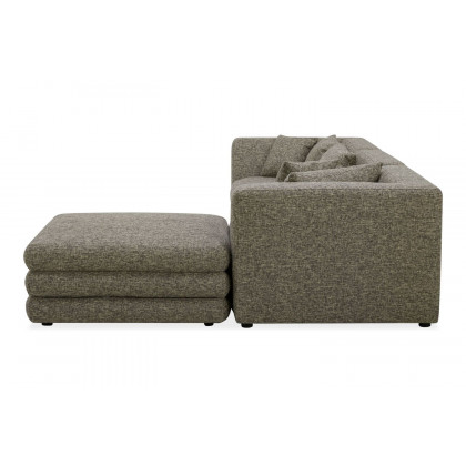Moe's Lowtide Lounge Contemporary Modular Sectional - Stone Tweed